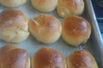 Pão caseiro de leite