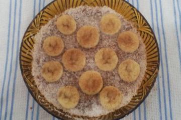 Receita chimia (doce) de banana (medida em porções)