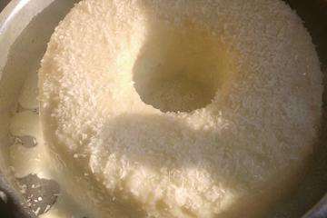 Bolo de tapioca cremoso (não vai ao forno)