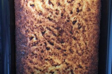 Bolo de macaxeira ou aipim