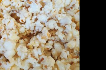 Pipoca de leite em pó sem queimar
