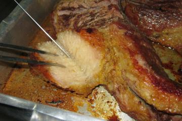 Bife a rolê especial de domingo