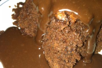 Bolo de chocolate muito fofo