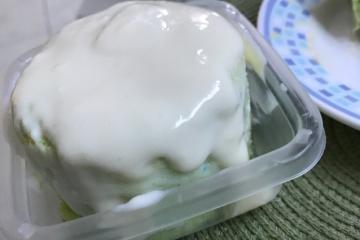 Bolo de limão fit de micro-ondas