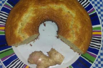 Bolo de gengibre macio