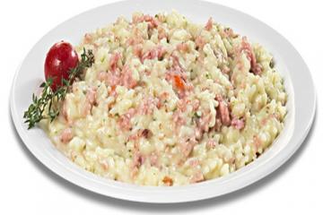 Risoto de linguiça Blumenau