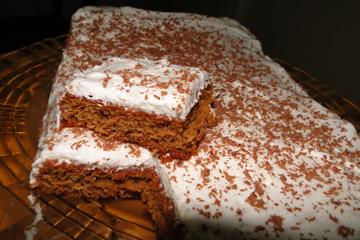 Bolo de melado com mel