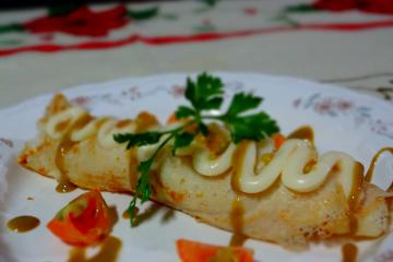 Panqueca fria de verão