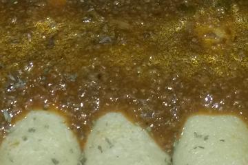 Panqueca básica de carne moída