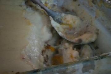 Escondidinho de mandioca com carne moída