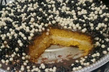 Bolo de cenoura recheado