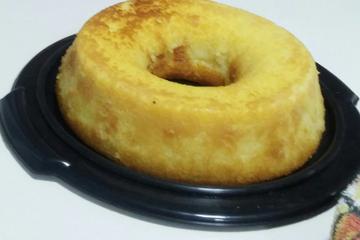 Bolo de fubá cremoso