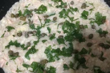 Risoto ao Salmão