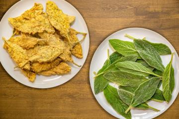 Peixe frito vegano