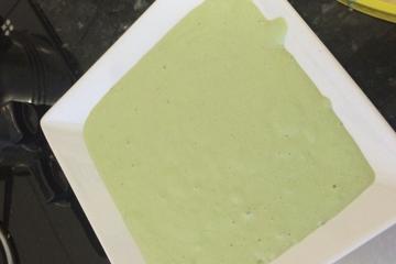 Molho verde delicioso