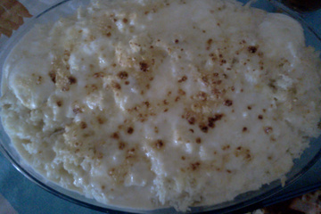 Arroz a piamontese do Marcão