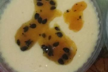 Mousses de maracujá prática, barata e fácil