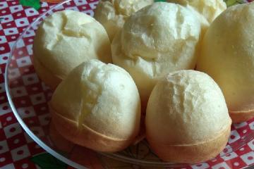 Pão de queijo de liquidificador