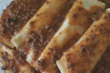 Panqueca básica de carne moída