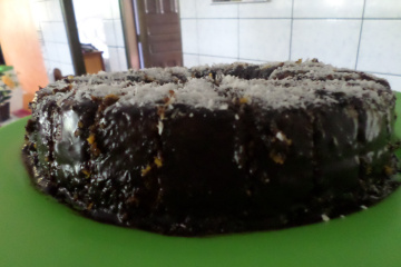Cobertura de chocolate sem leite condensado