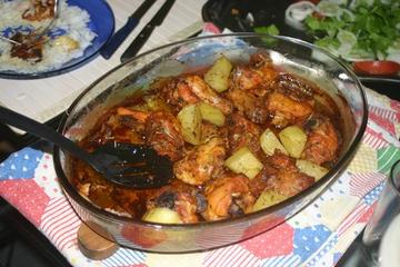Frango assado com cerveja