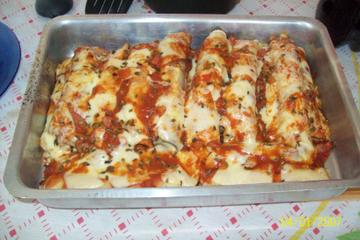 Panqueca de calabresa da Grasy