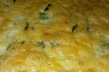 Torta de chuchu sem farinha