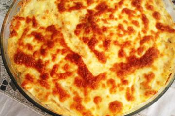 Cebola gratinada