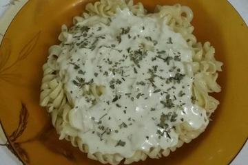 Molho branco para macarrão