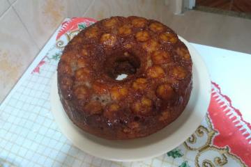 Bolo de banana (integral)