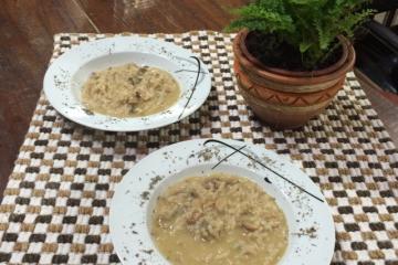 Risotto de Shitake, Shimeji e Paris Receita por Joao - Cookpad