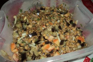 Salada de berinjela