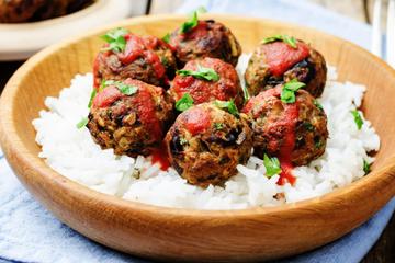 Almôndegas vegetarianas