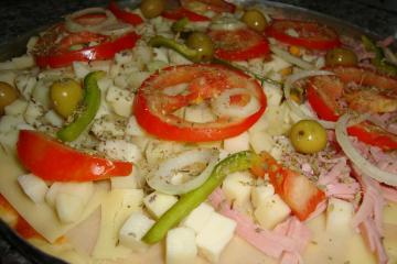 Massa de pizza