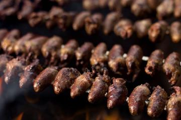 Coração de frango (coraçãozinho de galinha) para churrasco do Luizão