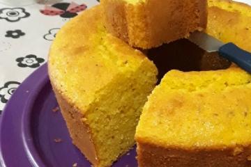 Bolo de fubá 5 copos Receita por lulugaldino - Cookpad