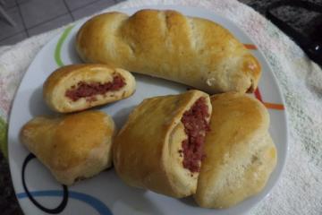 Pão de Calabresa