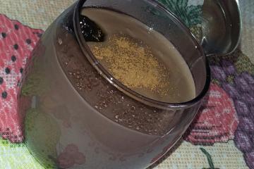 Chocolate quente cremoso