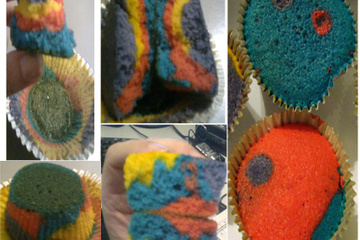 Cupcake Arco-íris