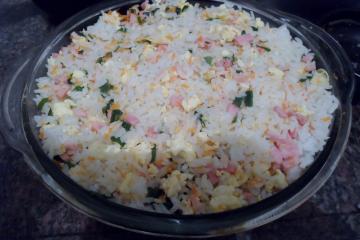 Arroz chinês - yakimeshi - fácil