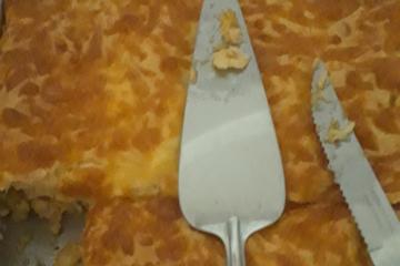 Torta de frango com requeijão de liquidificador