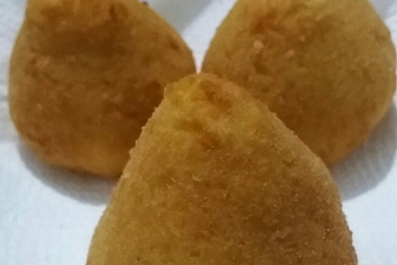 Coxinha de mandioca