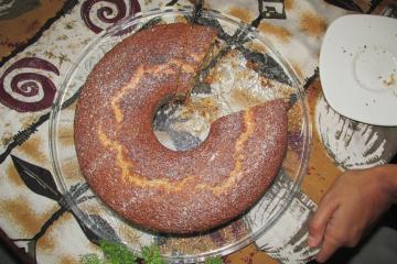 Bolo de amendoim
