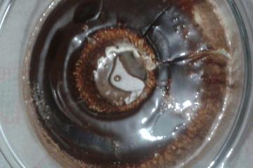 Pudim gelado tipo sorvete