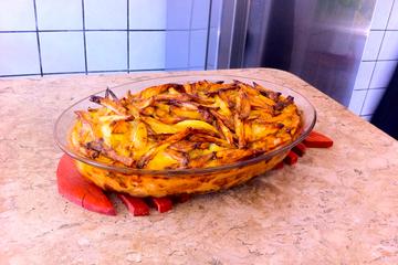 Pirarucu seco ao forno