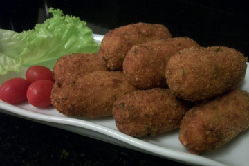 Croquete de bacalhau
