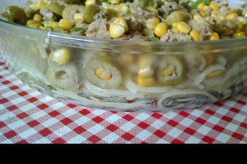 Espaguete com atum ou espaguete da Eli
