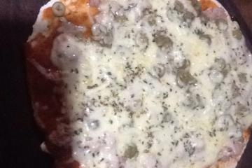 Massa de pizza simples