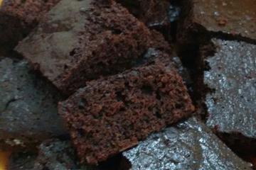 Bolo de chocolate de liquidificador