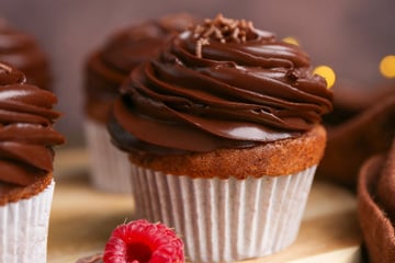 Cupcake sem glúten e sem lactose